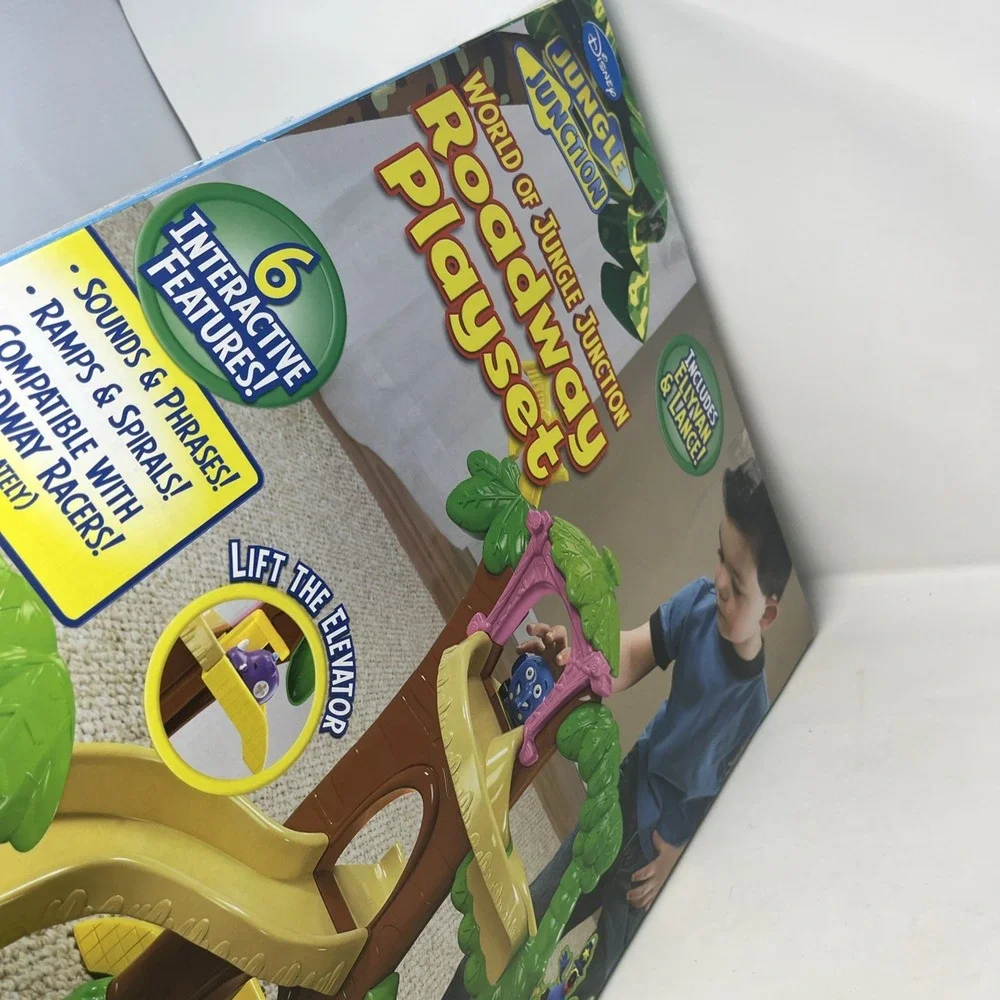 Disney Jungle Junction Roadway Playset Fisher Price 2011 NIB Rare